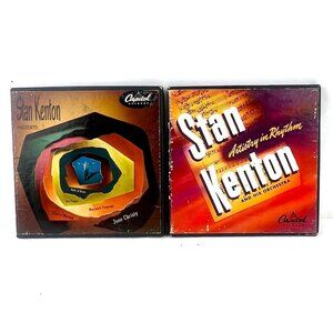 Stan Kenton Vinyl Records Set of 2 Big Band Jazz Capitol Records Collection